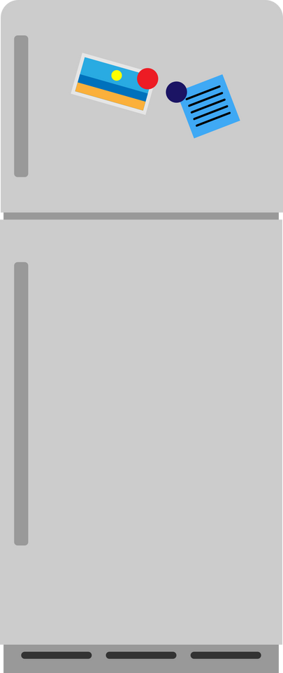 Refrigerator Notes Icon 